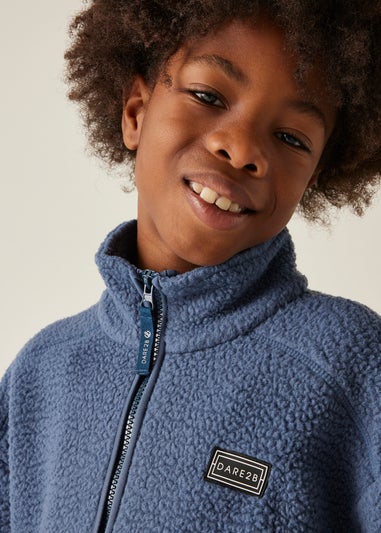 Dare2B Indigo Blue Kids' Zesty II Stretch Fleece (3-16yrs)