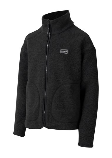 Dare2B Black Kids' Zesty II Stretch Fleece (3-16yrs)