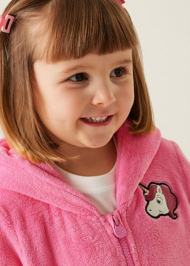 Regatta Pink Multi Kids' Animal Stretch Fleece (6-72 months)