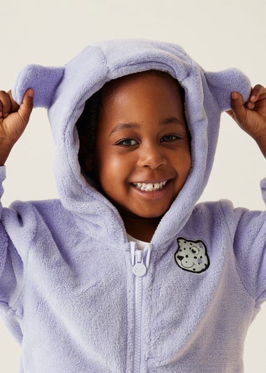 Regatta Lavender Kids' Animal Stretch Fleece (6-72 months)