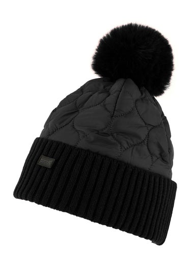 Regatta Black Showerproof Beanie Hat