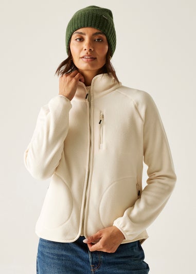 Regatta White Frankie Full Zip Lightweight Fleece