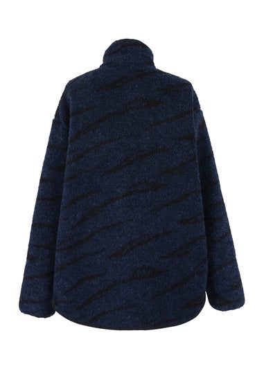Regatta Ink Abstract Print Frankie Borg Half Zip Fleece