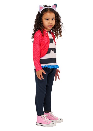 Gabbys Dollhouse Dress Up Gift Set Costume (5-6 Years)