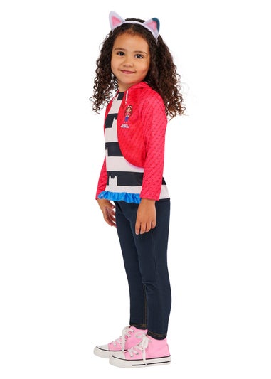 Gabbys Dollhouse Dress Up Gift Set Costume (5-6 Years)