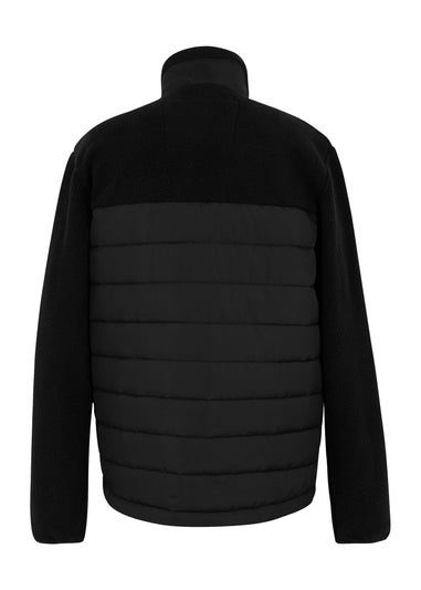 Regatta Black Frankie Borg Hybrid Stretch Fleece