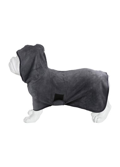 Regatta Black Pet's Quick Dry Dog Coat