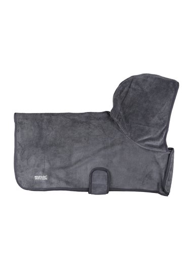 Regatta Black Pet's Quick Dry Dog Coat