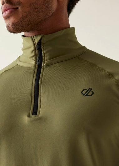 Dare2B Soft Green Fuse Up II Core Stretch Midlayer