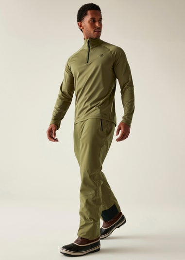 Dare2B Soft Green Fuse Up II Core Stretch Midlayer