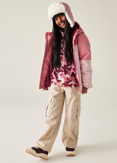 Regatta Pastel Pink Kids' Lofthouse Reflective Jacket (3-16yrs)