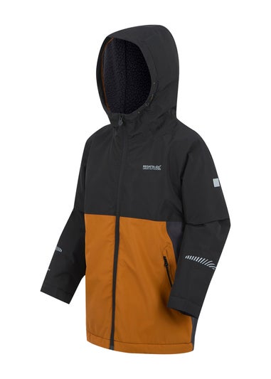 Regatta Ginger Kids' Hillain Warm Lined Reflective Waterproof Insulated Jacket (3-16yrs)