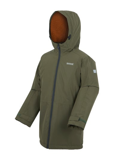 Regatta Forest Green Kids' Farbank II Waterproof Insulated Jacket (3-16yrs)