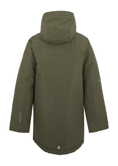Regatta Forest Green Kids' Farbank II Waterproof Insulated Jacket (3-16yrs)