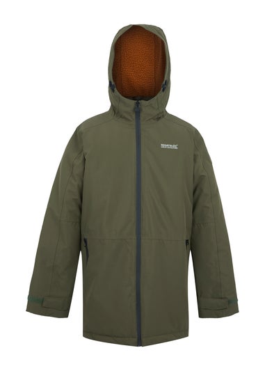Regatta Forest Green Kids' Farbank II Waterproof Insulated Jacket (3-16yrs)