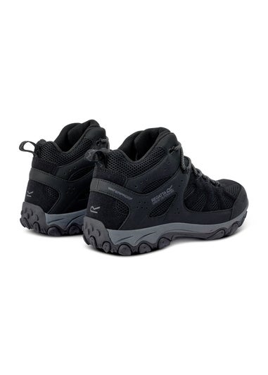 Regatta Black/Grey Edgepoint 4 Mid Waterproof Boots
