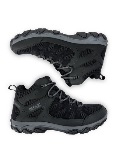 Regatta Black/Grey Edgepoint 4 Mid Waterproof Boots
