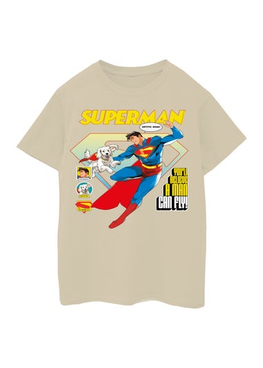 DC Comics Superman Comic Boys Sand Graphic T-Shirt (3-13 Years)