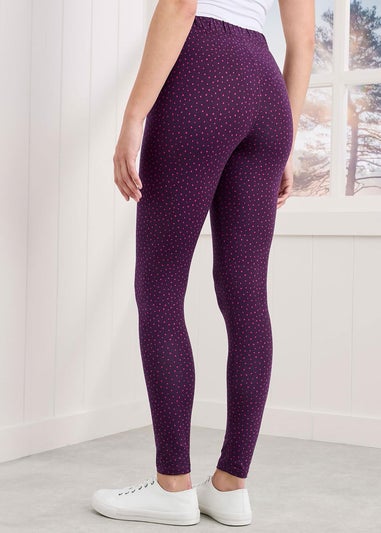 Cotton Traders Black 2 Pack Of Leggings