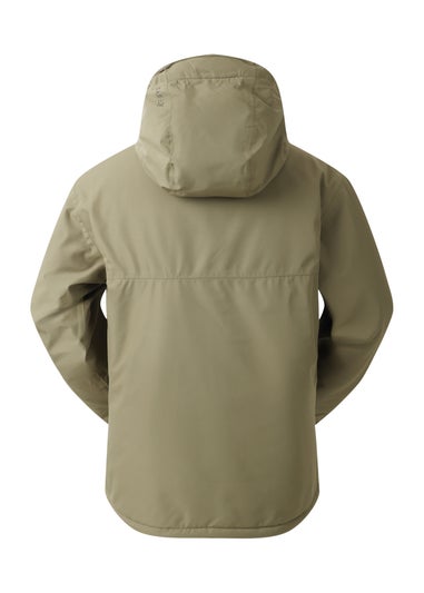 Dare2B Soft Green Freeride Overhead Waterproof Insulated Jacket