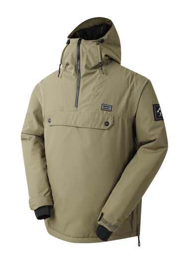 Dare2B Soft Green Freeride Overhead Waterproof Insulated Jacket