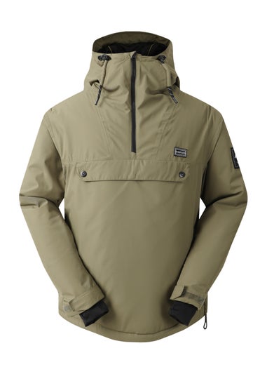Dare2B Soft Green Freeride Overhead Waterproof Insulated Jacket