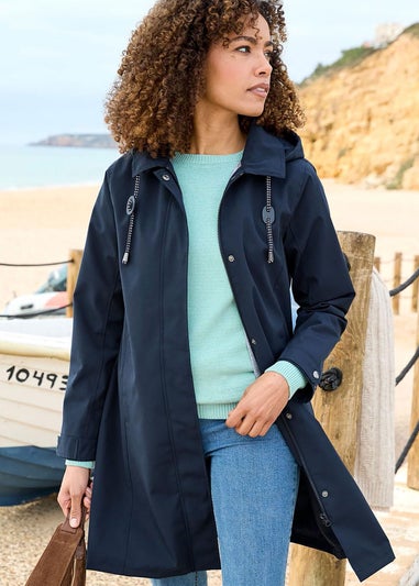 Cotton Traders Navy Weatherproof Jacket