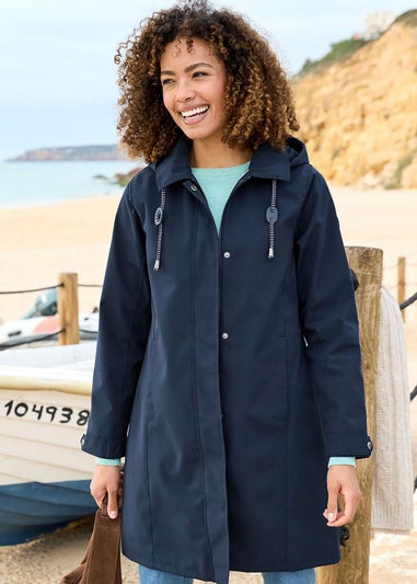Cotton Traders Navy Weatherproof Jacket