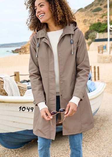 Cotton Traders Mocha Weatherproof Jacket