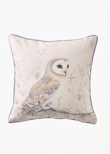 Cotton Traders Multi Owl Cushion