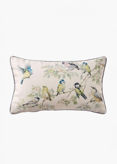 Cotton Traders Multi Morning Songbird Cushion