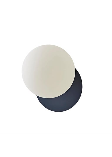 ValueLights Darla Navy Bathroom Wall Light with Bulb