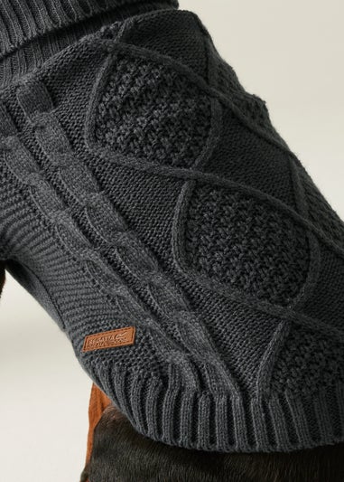 Regatta Black Pet's Durable Dog Jumper