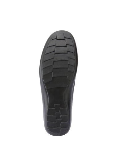 Cotton Traders Black Core Comfort Flexisole Loafers