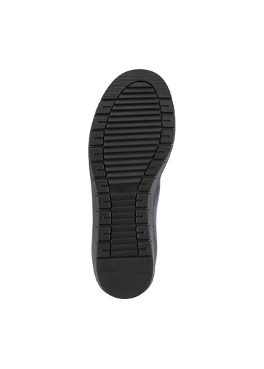 Cotton Traders Dark Blue Core Comfort Flexisole Slip On Shoes