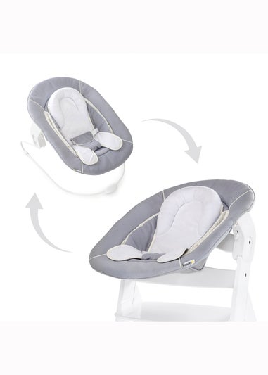 Hauck Grey Alpha Bouncer 2 in 1 Stretch