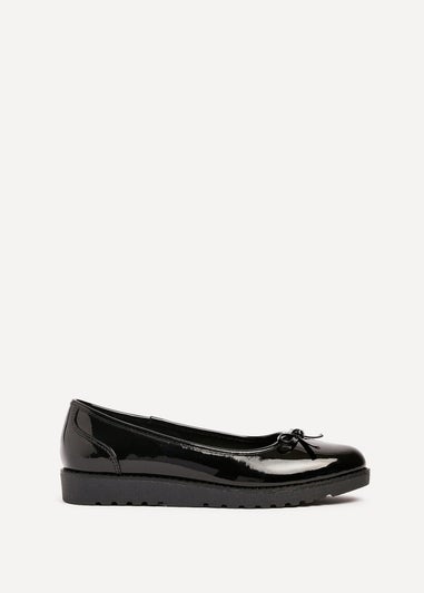 Linzi Quote Black Patent Pump