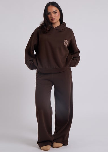 Urban Bliss Brown Oversized Hoodie