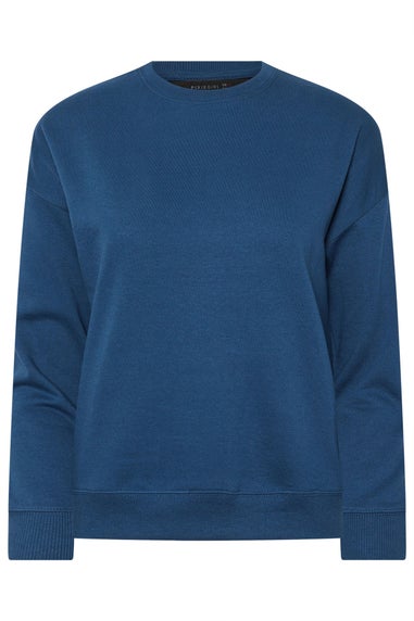 PixieGirl Petite Navy Blue Long Sleeve Sweatshirt