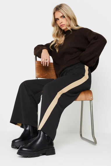 PixieGirl Petite Black Side Stripe Joggers