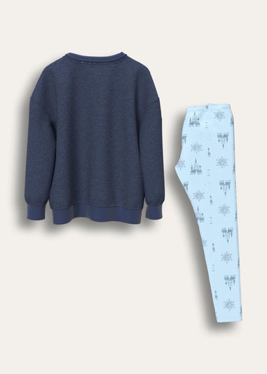 Frozen Blue Top & Leggings Set (Ages 2 Years- 6 Years)