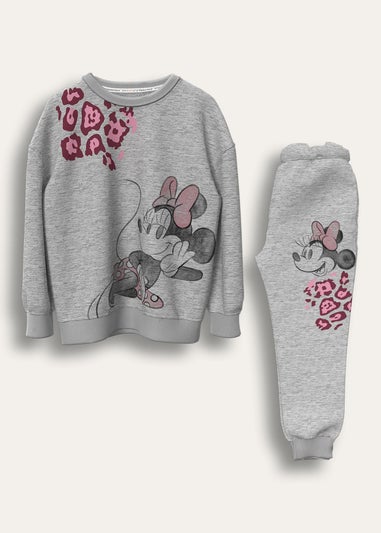 Minnie Mouse Grey Jogger Set (Ages 2 Years - 6 Years)