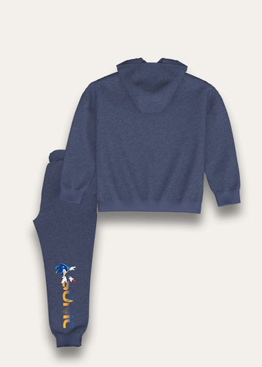 Sonic The Hedghehog Blue Jogger Set (Ages 4-8 Years)