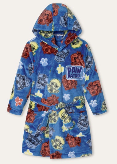 Paw Patrol Blue Dressing Gown (Ages 12 Months - 5 Years)