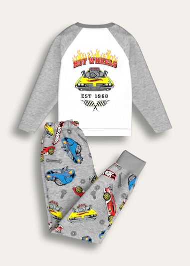 Hot Wheels Multi Pyjama Set (Ages 3-8 Years)