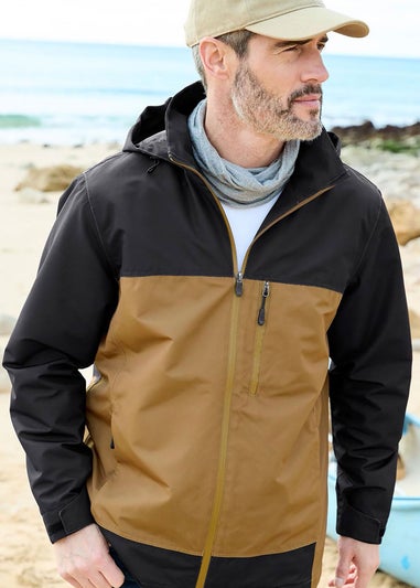 Cotton Traders Ochre Highland Waterproof Jacket