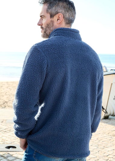 Cotton Traders Dark Sky Sherpa Fleece Jacket