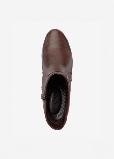 Cotton Traders Chocolate Heeled Trouser Boots