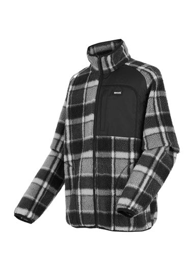 Regatta Grey/Black Frankie Borg Stretch Fleece