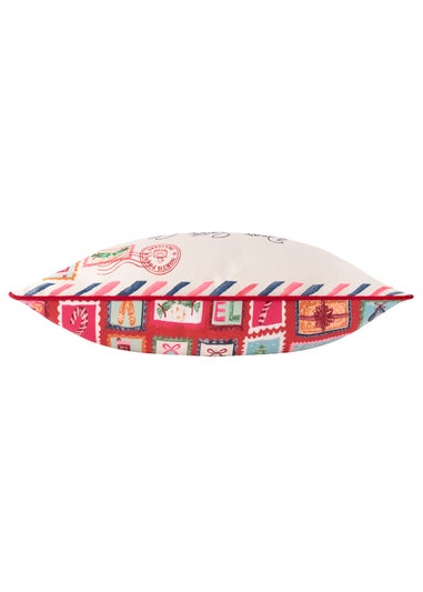 Furn Dear Santa Printed Reversible Multi Cushion